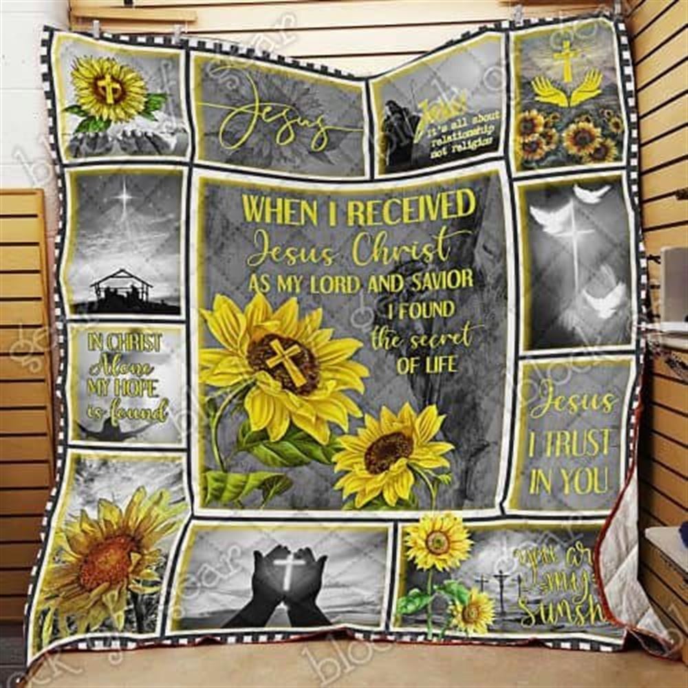 Jesus Christ Quilt Blanket – My Lord My Savior – Christian Gift for Believers Jesus Christ Quilt Blanket – My Lord My Savior – Christian Gift for Believers