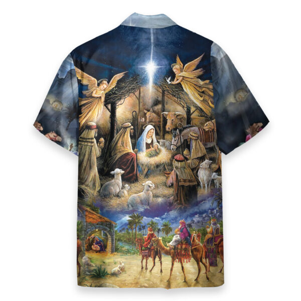 Christmas Day Hawaiian Shirt – Amazing Jesus Was Born Design
