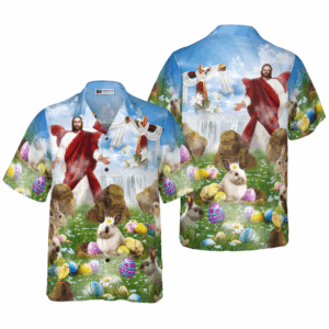 Jesus Is Risen Hawaiian Shirt: Celebrate Easter in Style!