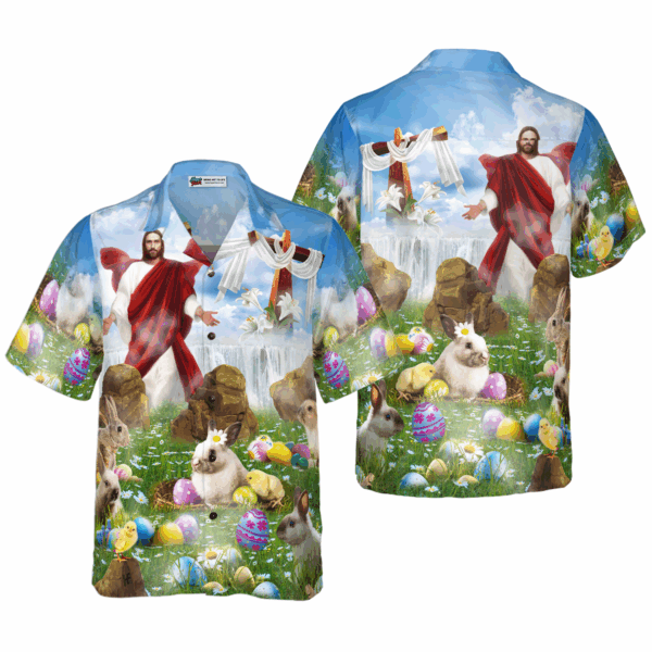 Jesus Is Risen Hawaiian Shirt: Celebrate Easter in Style!