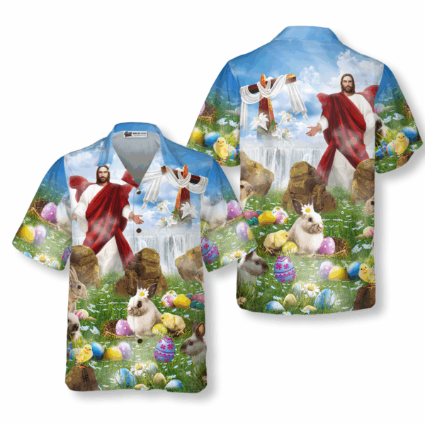 Jesus Is Risen Hawaiian Shirt: Celebrate Easter in Style!