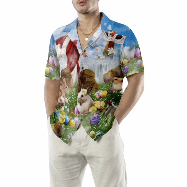 Jesus Is Risen Hawaiian Shirt: Celebrate Easter in Style!