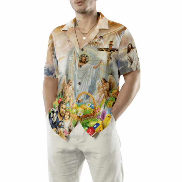 Jesus Happy Easter Hawaiian Shirt – Celebrate in Style!