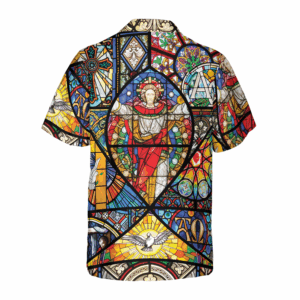 Resurrection Of Jesus Hawaiian Shirt: Vibrant Colored Pattern for Men 1