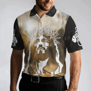 All I Need Today Is A Little Bit Of Fishing And A Whole Lot Of Jesus Polo Shirt, Best Fishing Shirt For Men 3
