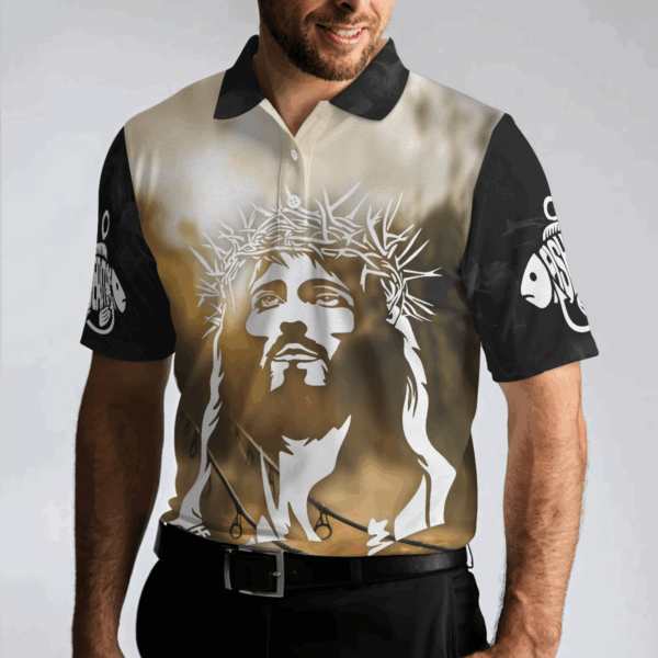 All I Need Today Is A Little Bit Of Fishing And A Whole Lot Of Jesus Polo Shirt, Best Fishing Shirt For Men
