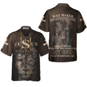 Jesus Is My Savior Hawaiian Shirt - Perfect Gift for Christians