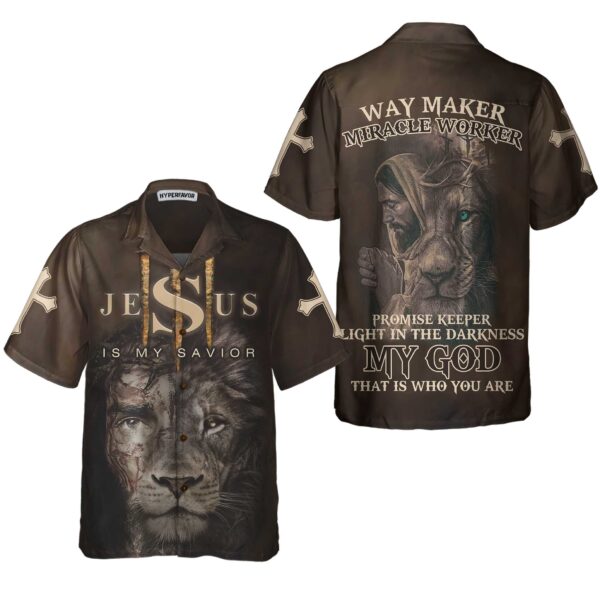 Jesus Is My Savior Hawaiian Shirt – Perfect Gift for Christians