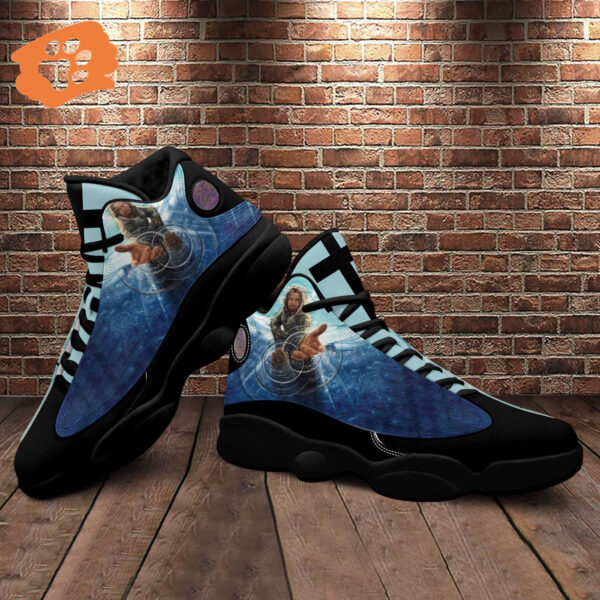 Jesus Under Water Basketball Shoes Thick Sole Christian Gift for Lovers – Unisex Jesus Shoes