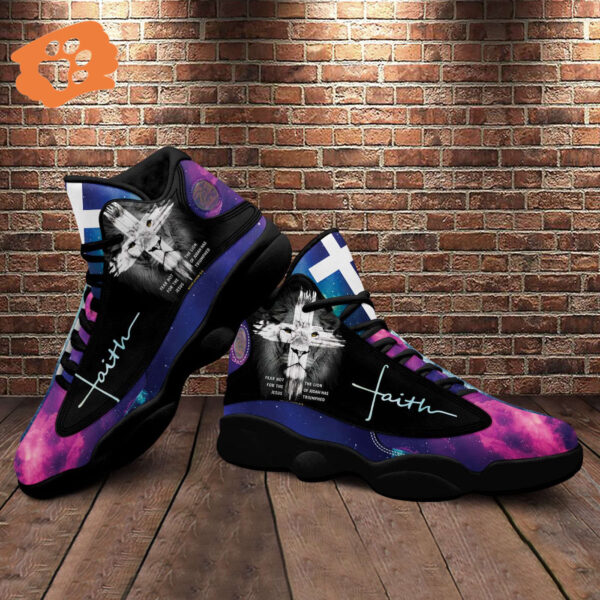 Jesus Lion of Judah Triumph Basketball Shoes Gift for Christian Lovers