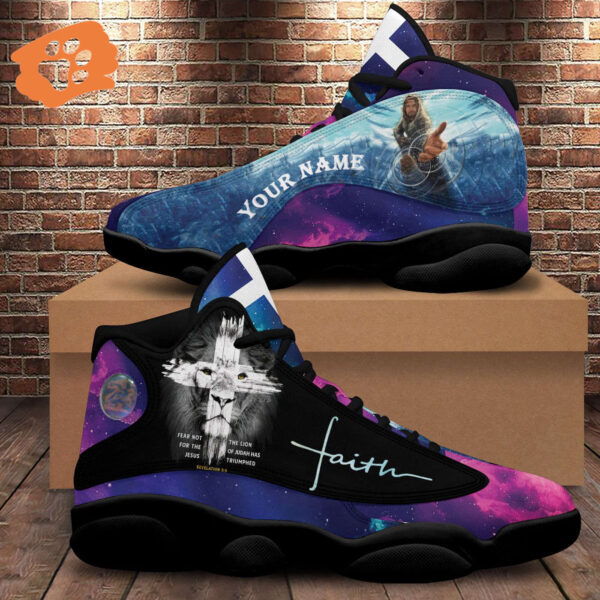 Jesus Lion of Judah Triumph Basketball Shoes Gift for Christian Lovers