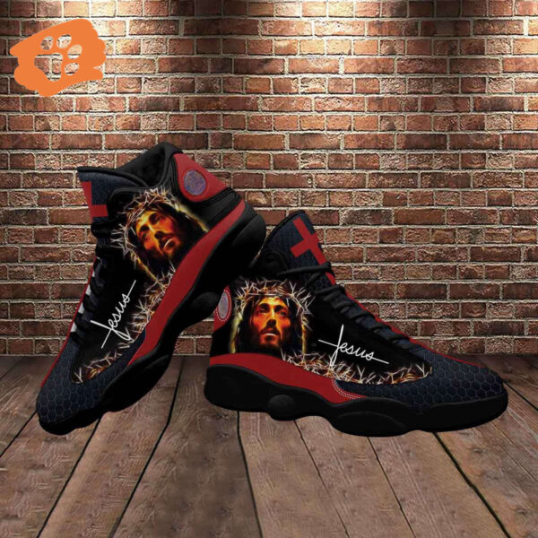 Jesus Walk By Faith Basketball Shoes Christian Gifts for Jesus Lovers