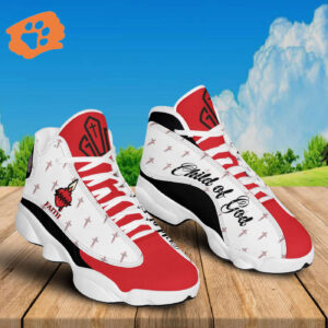 Child Of God Basketball Shoes Thick Soles Christian Gift for Jesus Lovers