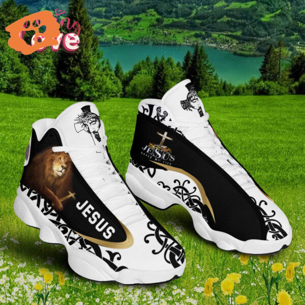 Jesus Saved My Life Lion Of Judah Basketball Shoes – Christian Gifts