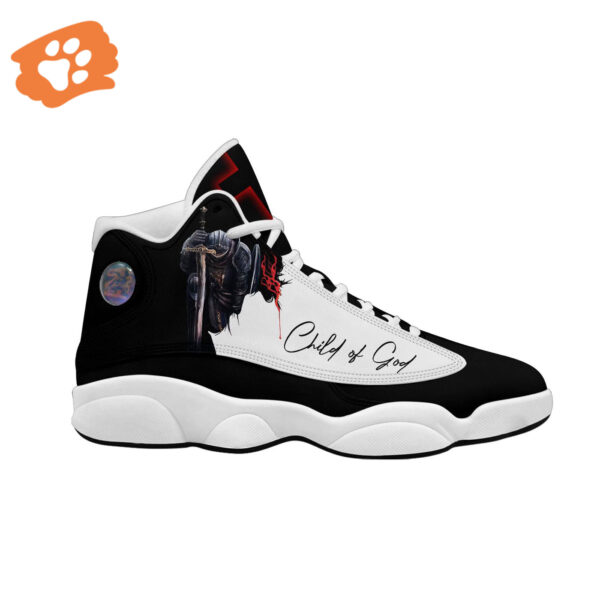 Child Of God Jesus Basketball Shoes Thick Soles Christian Gifts