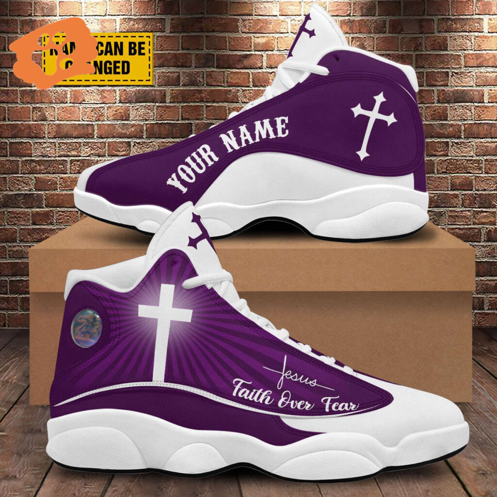Customized Purple Jesus Basketball Shoes with Thick Soles – Personalize Your Name – Gift for Jesus Lovers – Unisex Shoes Customized Purple Jesus Basketball Shoes with Thick Soles – Personalize Your Name – Gift for Jesus Lovers – Unisex Shoes