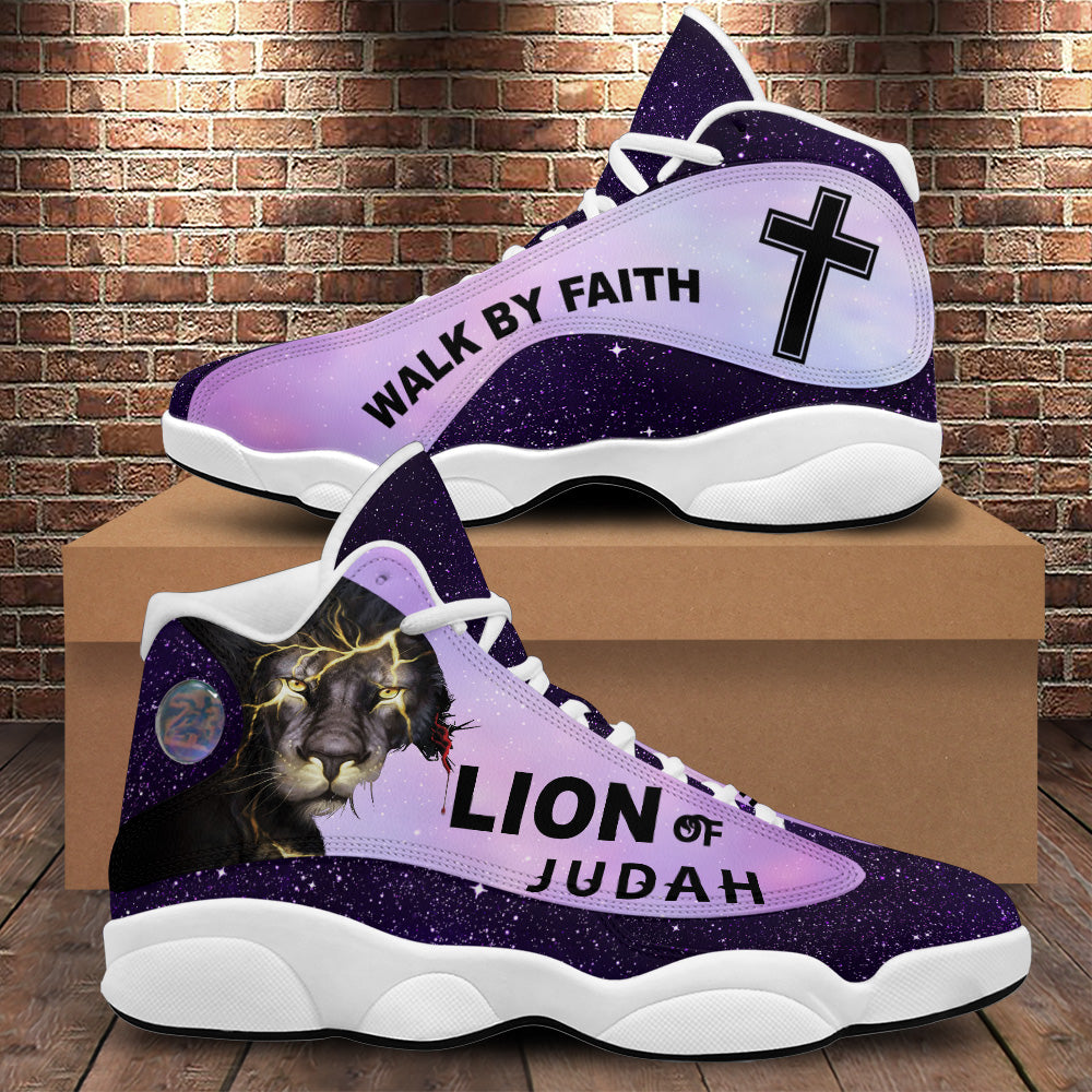 Basketball Shoes Jesus Christ Men, Walk By Faith Running Shoes, Jesus Lion Sneaker Footwear, Religious Gift Basketball Shoes Jesus Christ Men, Walk By Faith Running Shoes, Jesus Lion Sneaker Footwear, Religious Gift