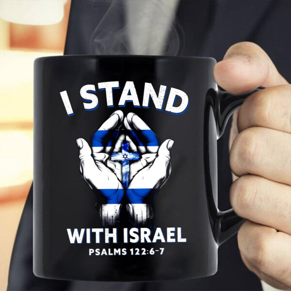 I Stand With Israel Tshirt Jesus Hoodie Israel Flag Shirt & Support Gifts