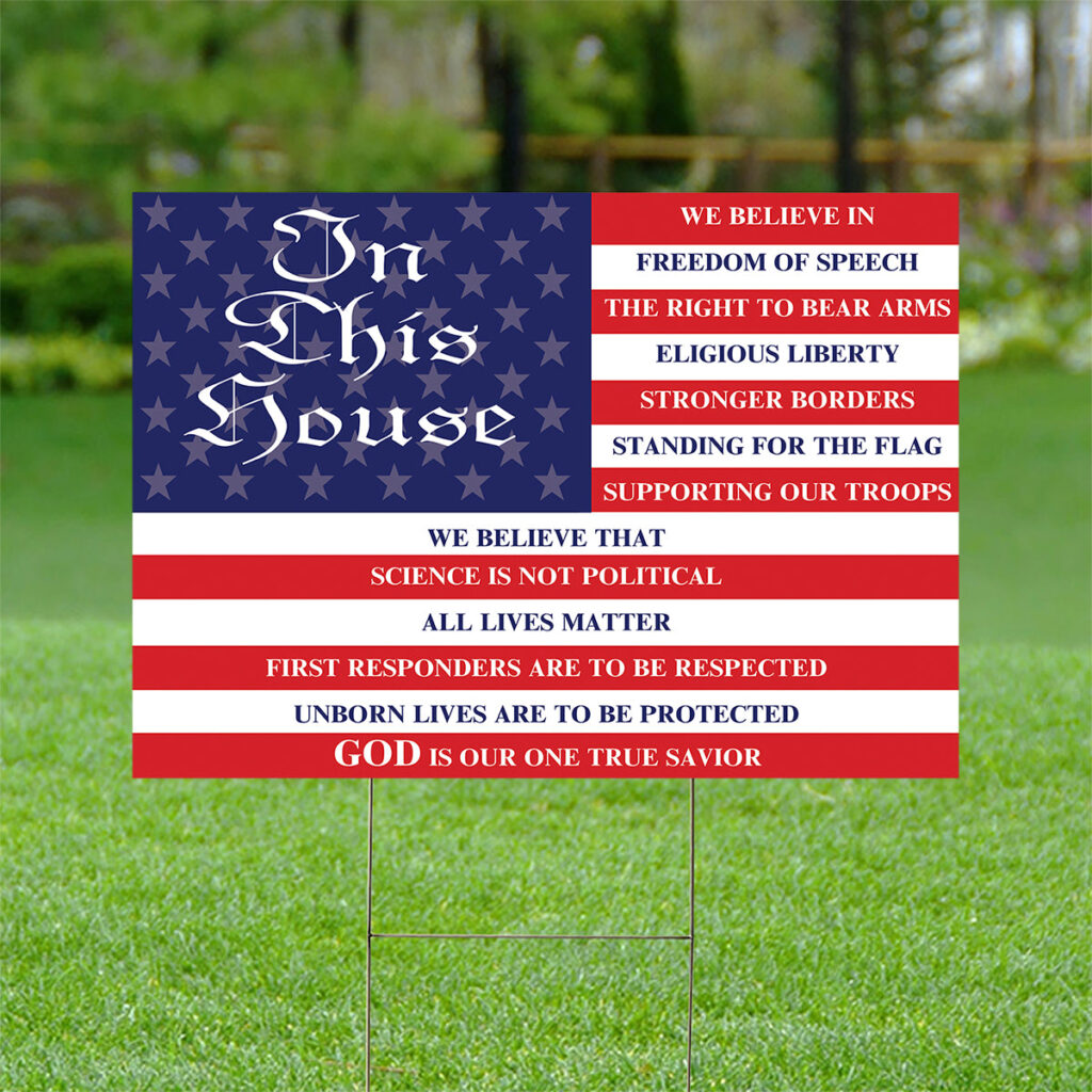 Jesus American Flag Yard Sign – Freedom of Speech Home Decor Metal Outdoor Sign Jesus American Flag Yard Sign – Freedom of Speech Home Decor Metal Outdoor Sign