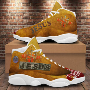 Jesus Saved My Life Basketball Shoes, A Blood Donor Saved My Life Running Shoes Unisex, Religious Gift God Lovers
