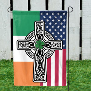 St Patrick’s Day Irish Celtic Knot Cross Garden Flag - Perfect Gift for Irish American Flag Enthusiasts 3