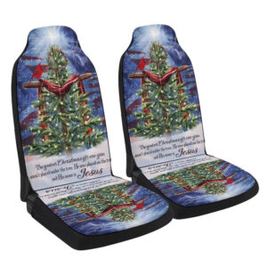 Jesus Christ Christmas Car Seat Covers - The Perfect Car Decor Gift!