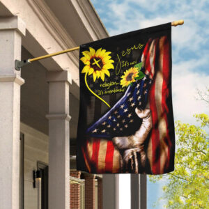 Christian Garden Flags: Jesus Relationship Cross & Faith House Flag Collection