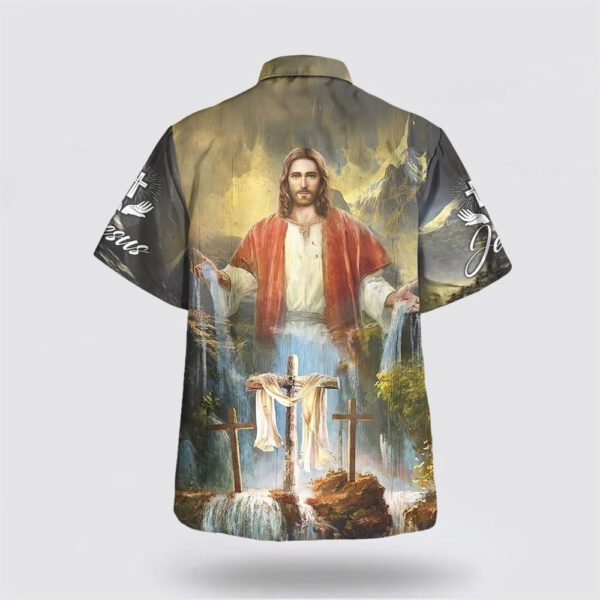 Christian Hawaiian Shirt: Jesus Is My Savior 2 Aloha Shirt
