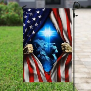 Jesus Christ American House Flags Christian & Scripture Garden Banner 3