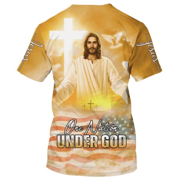 Jesus Arms Wide Open All Over Print 3D T-Shirt – Perfect Gift for Christians