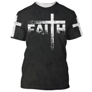 Faith Way Maker Miracle Worker 3D T-Shirt Gift For Christian - Jesus Shirt