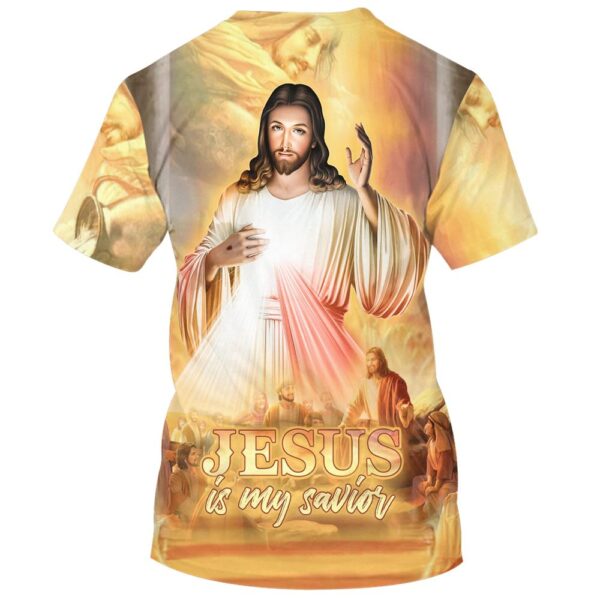 Christian Gift: Christ Jesus Savior 3D T-Shirt – Jesus Shirt for Christians