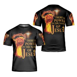 Powerful Name of Jesus All Over Print 3D T-Shirt for Men & Women - Christian Faith Shirt