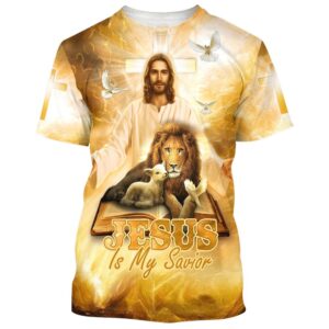 Jesus All Over Print 3D T-Shirt for Men and Women - Christian Faith Shirt