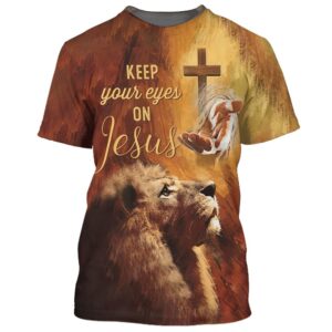 Stylish Jesus All Over Print 3D T-Shirt for Men & Women - Christian Faith Shirt