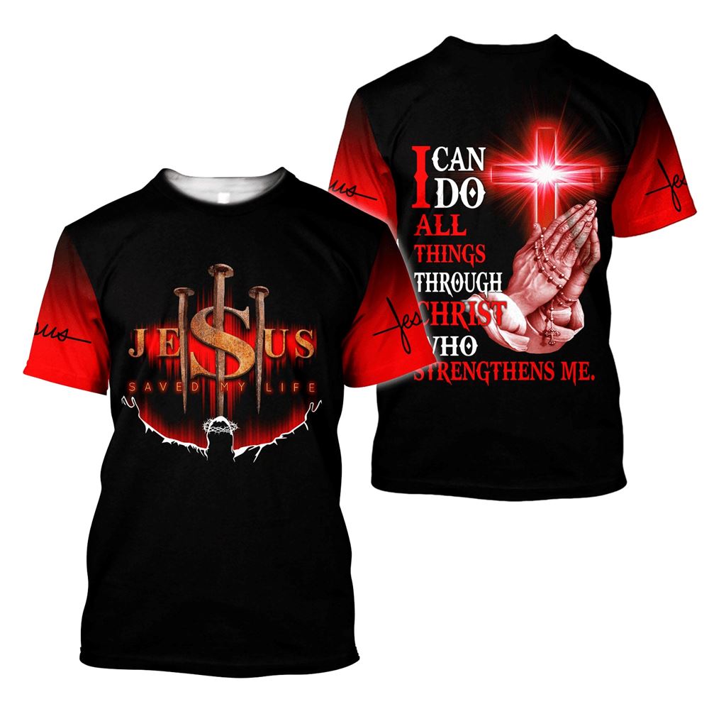 Jesus Save My Life All Over Print 3D T-Shirt for Men & Women – Christian Faith Shirt Jesus Save My Life All Over Print 3D T-Shirt for Men & Women – Christian Faith Shirt