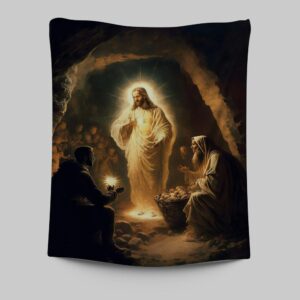 Jesus Spiritual Tapestry Prints - Religious Christian Wall Decor & Art