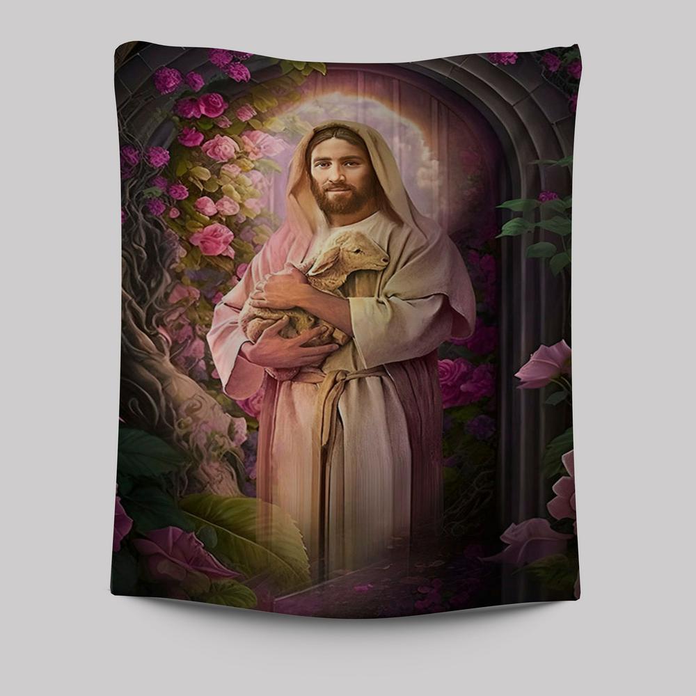Jesus Lamb Tapestry Pictures: Christian Indoor Wall Tapestries & Art Prints Jesus Lamb Tapestry Pictures: Christian Indoor Wall Tapestries & Art Prints