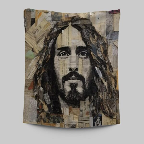 Jesus Christ Art Tapestry Prints: Christian Wall Decor for Spiritual Home