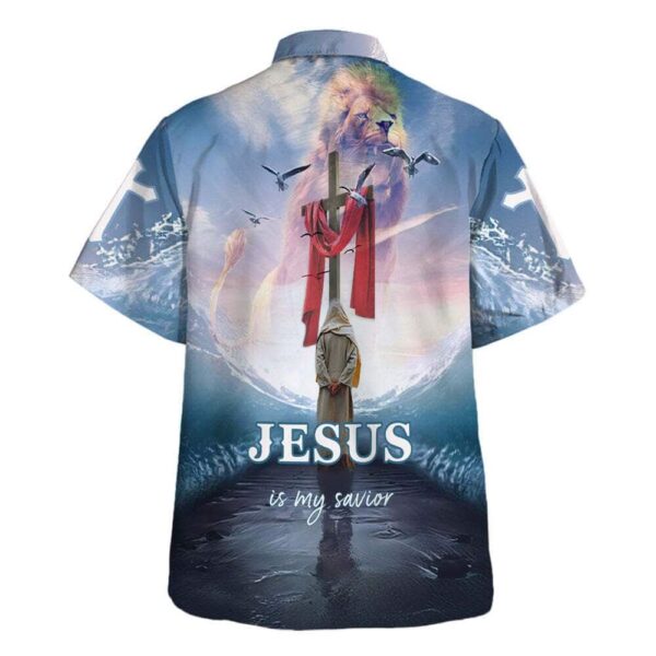 Jesus Is My Savior Men s Hawaiian Shirt – Christian Gift