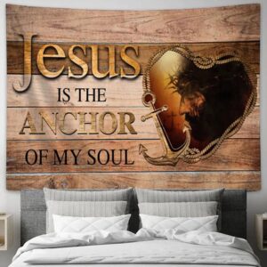 Jesus Christ Tapestry Prints: Anchor Your Soul with Religious Wall Decor & Christian Art