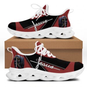 Red Max Soul Christian Running Shoes for Men and Women - Jesus Fashion Sneakers