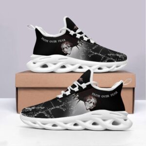 Christian Faith Over Fear Running Shoes for Men and Women Jesus Fashion Sneakers