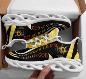 Jesus Daughter Of The King Running Sneakers - Christian Best Fashion Shoes for Men and Women