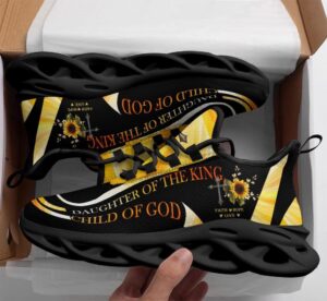 Jesus Daughter Of The King Running Sneakers - Christian Best Fashion Shoes for Men and Women 1