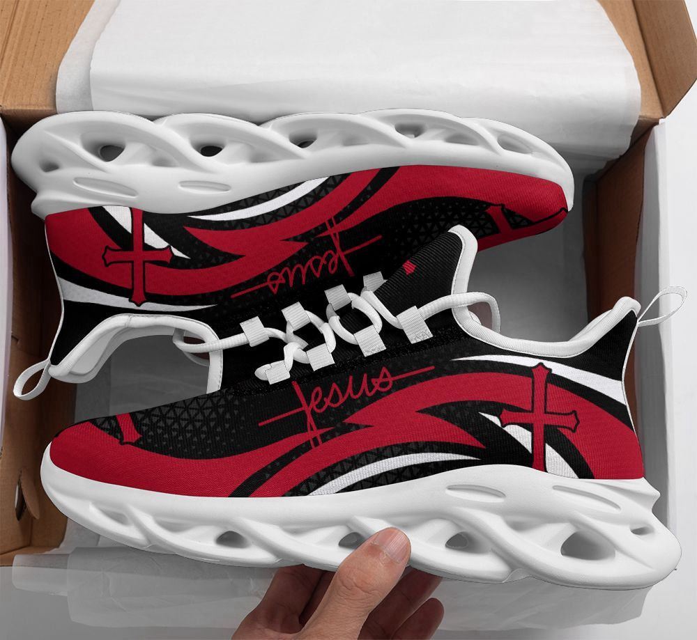 Jesus Fashion Red Art Max Soul Running Shoes for Men and Women Jesus Fashion Red Art Max Soul Running Shoes for Men and Women