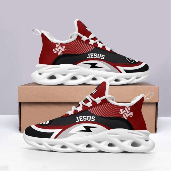 Jesus Red Sneakers: Christian Best Running Shoes for Men & Women – Fashionable Max Soul Shoes