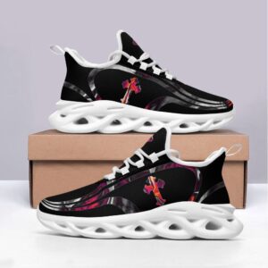 Jesus Fashion Black Running Shoes for Men and Women - Christian Max Soul Shoes