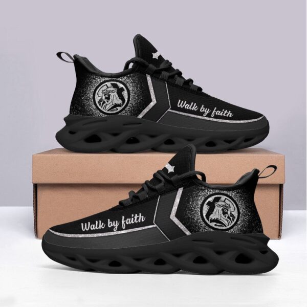 Christian Jesus Fashion Running Shoes for Men and Women – Walk By Faith with Max Soul Sneakers