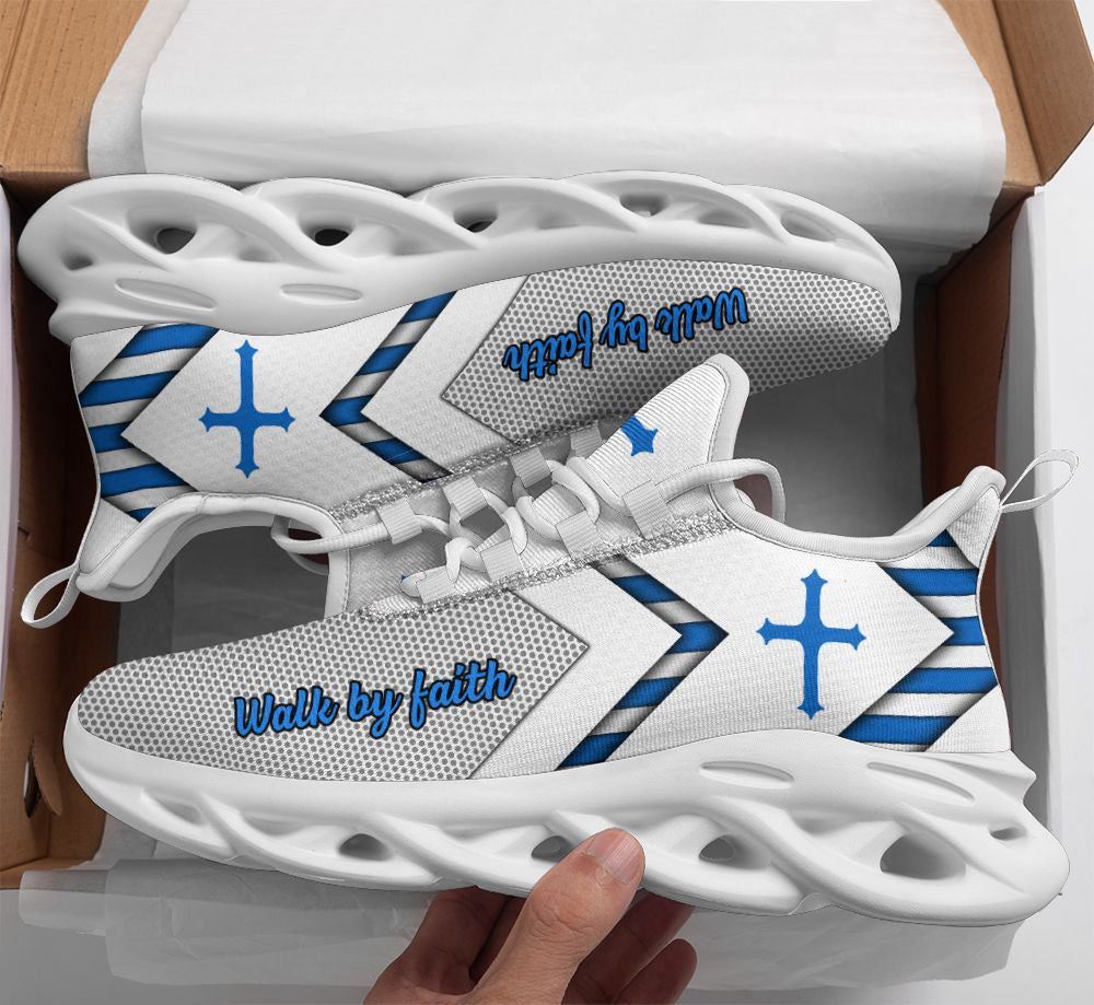 Jesus Walk By Faith Running Sneakers – Christian Best Shoes for Men and Women Jesus Walk By Faith Running Sneakers – Christian Best Shoes for Men and Women